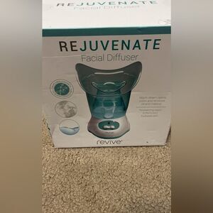 Rejuvenate facial diffuser steamer pore cleaner green skin care refresh NIB